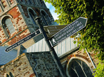 Wimborne Minster Square